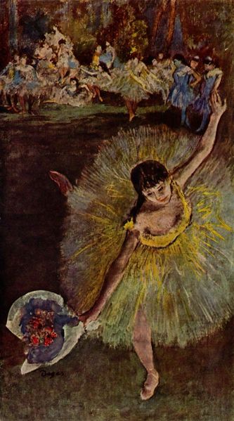 La estella. Edgar Degas.